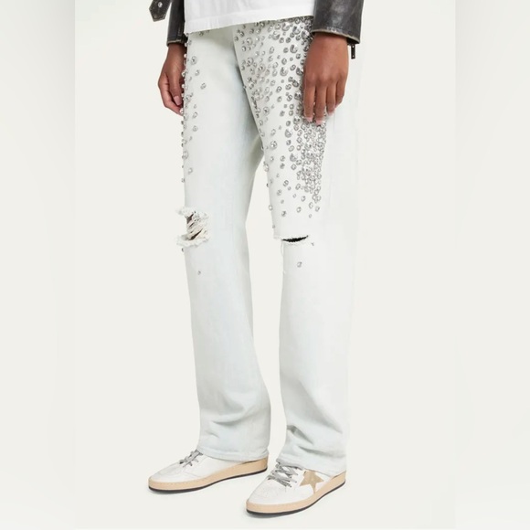 Golden Goose Ball Star Sneaker White, Gold NIB Auth - Picture 7 of 8